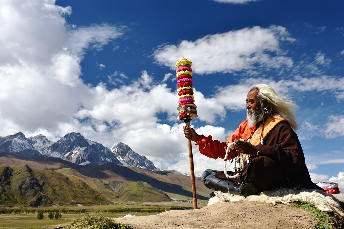 Old Khampa Tibetan